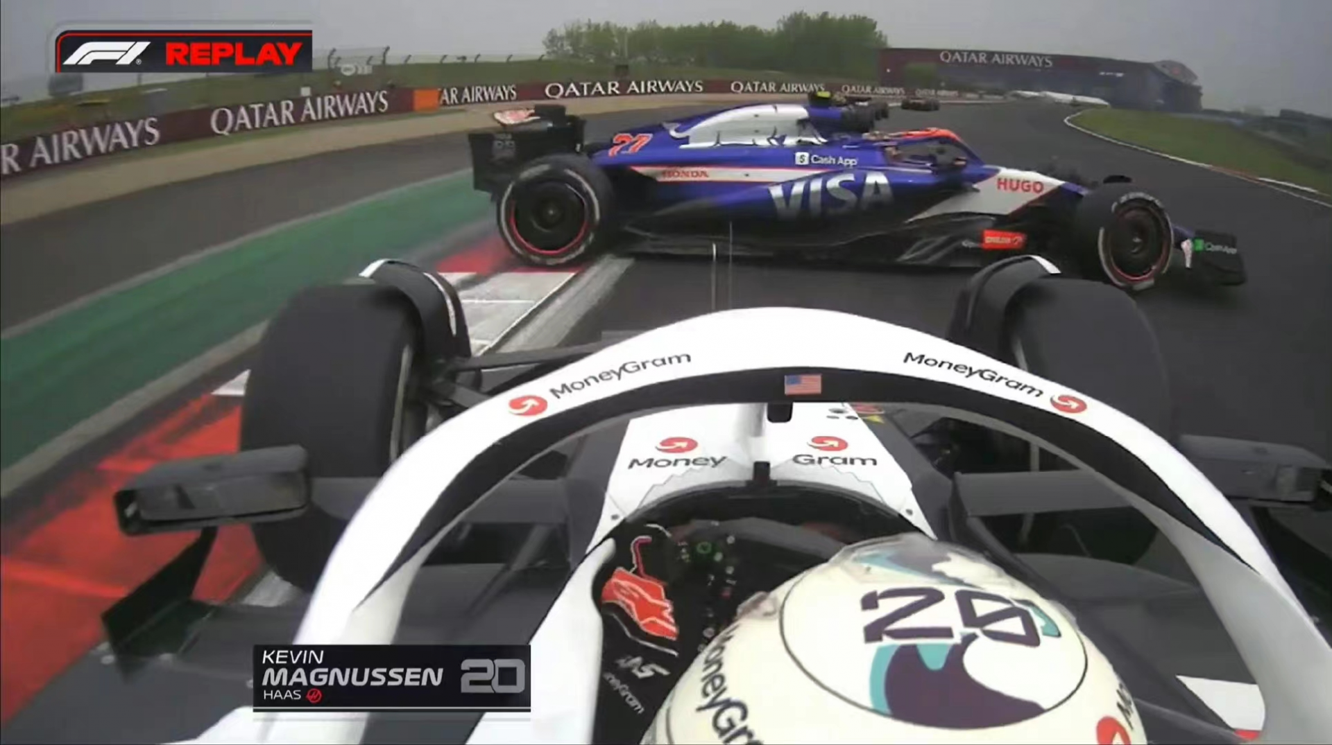 红牛二队逆转哈斯车队，周冠宇扛起全队